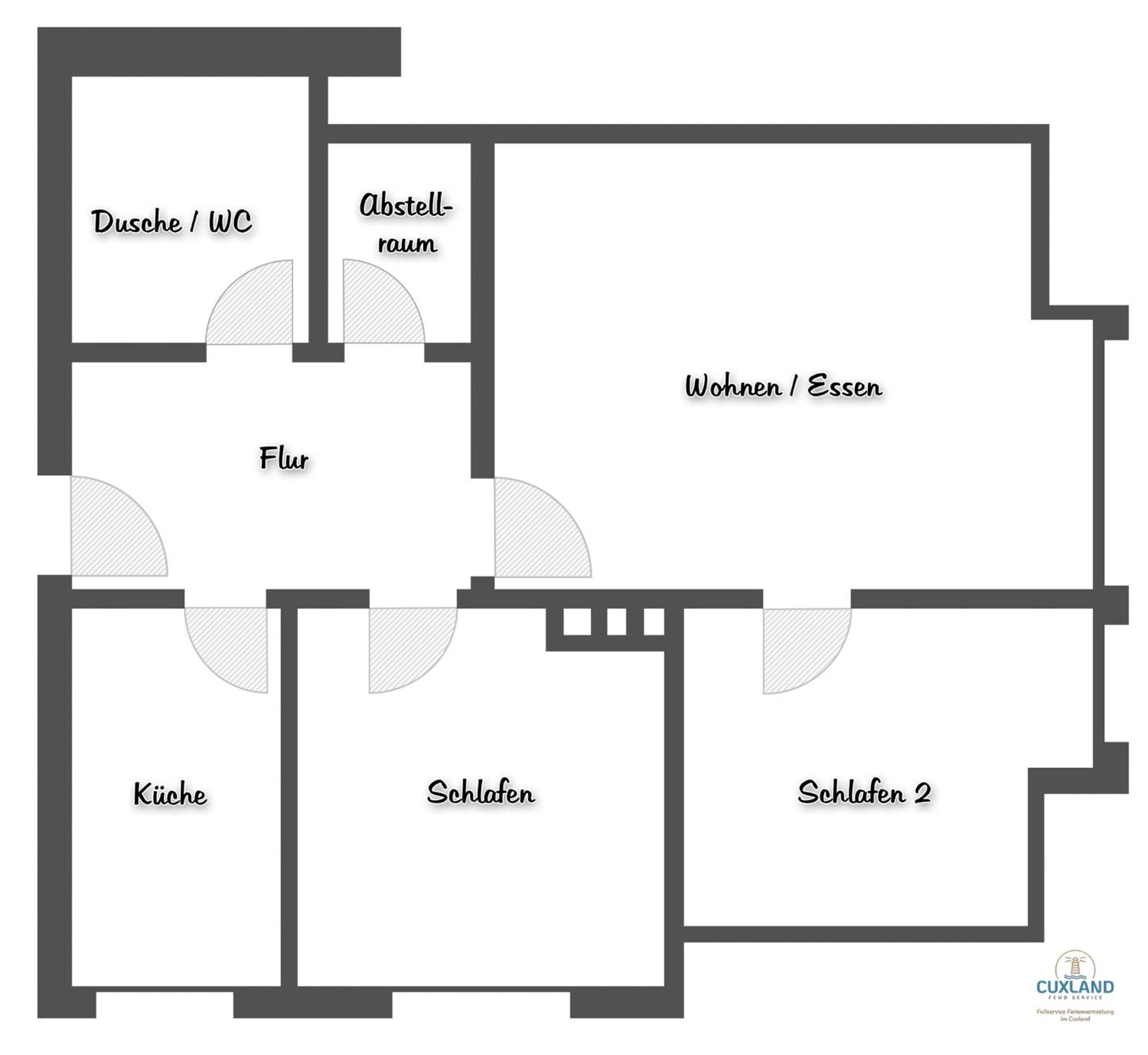 Haus Kerstin Duhnen Wohnung 9 Cuxhaven Esterno foto