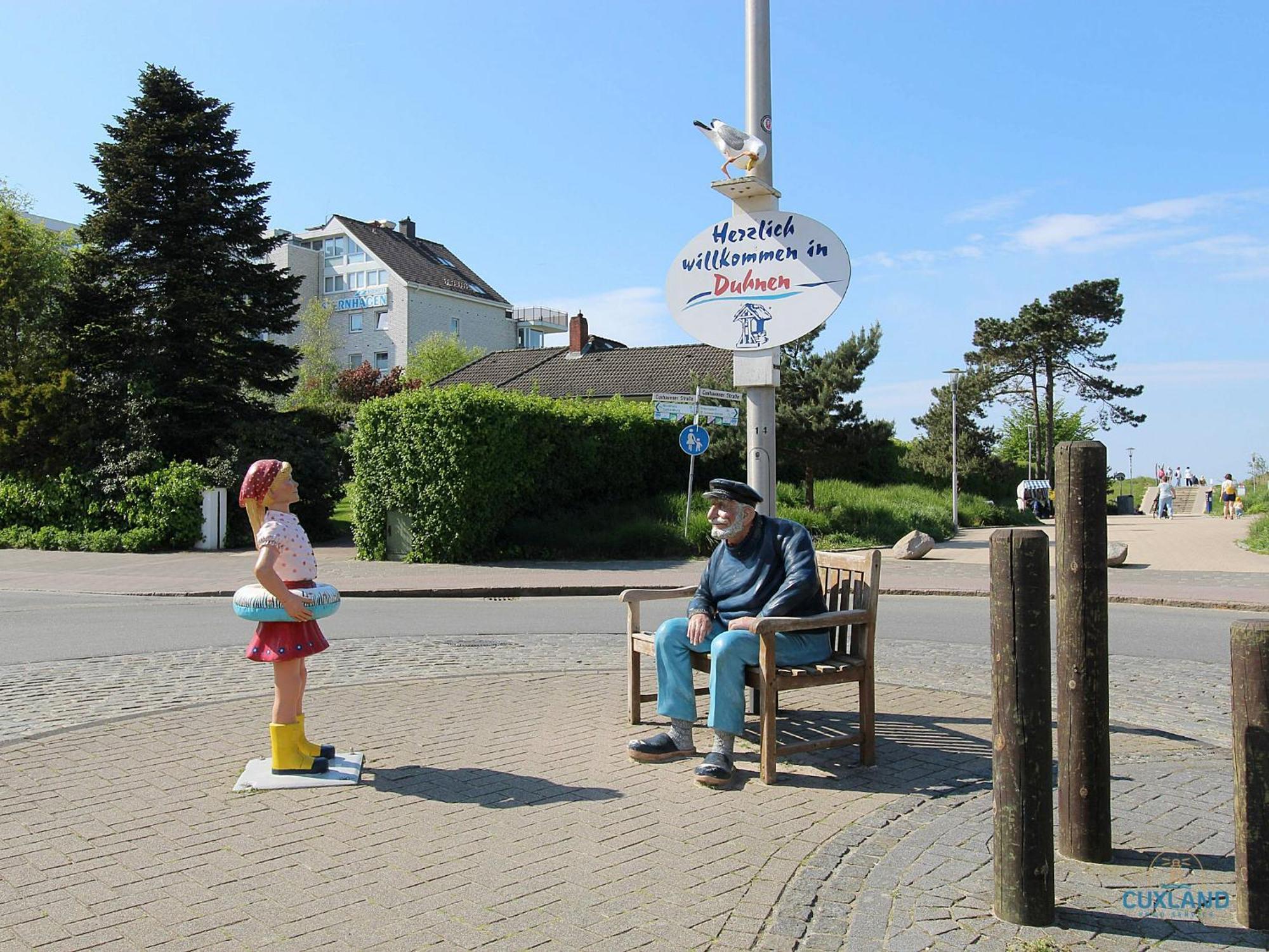 Haus Kerstin Duhnen Wohnung 9 Cuxhaven Esterno foto